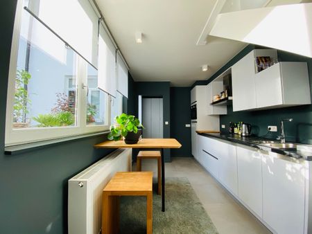 Super design Flat 95 m2 in herenhuis met binnentuin (extra: garage bij te huren) - Foto 3