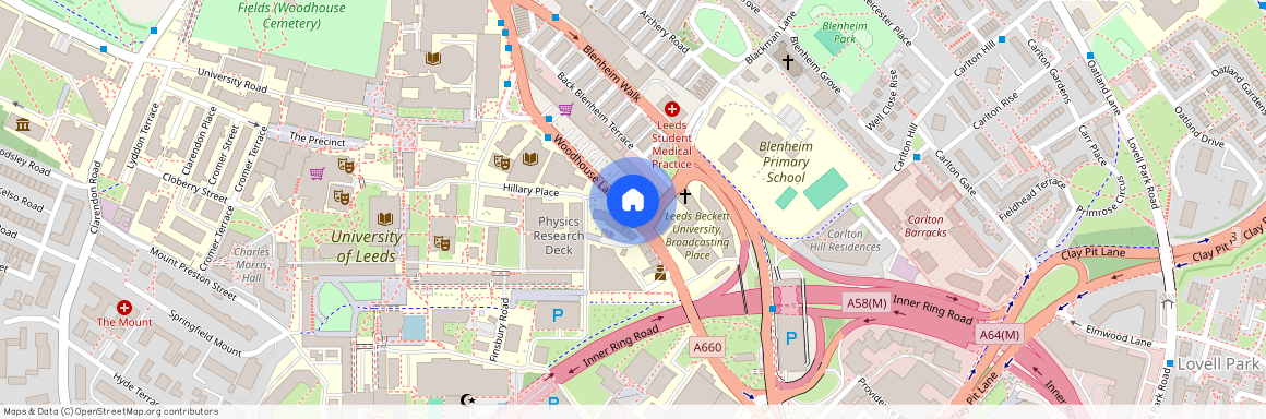 Flat 2, 2 Blenheim Terrace, LS2 9JG