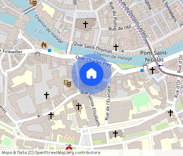 A LOUER - STUDIO MEUBLE RENOVE - STRASBOURG PETITE FRANCE - Photo 1