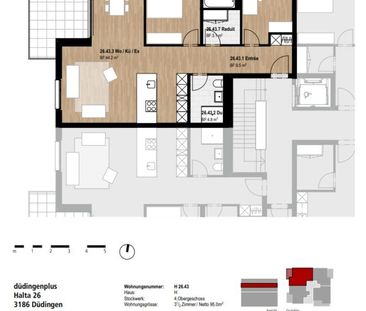 Modernes Wohnen in einem gemischten Stadt- und Naturgebiet - Foto 2