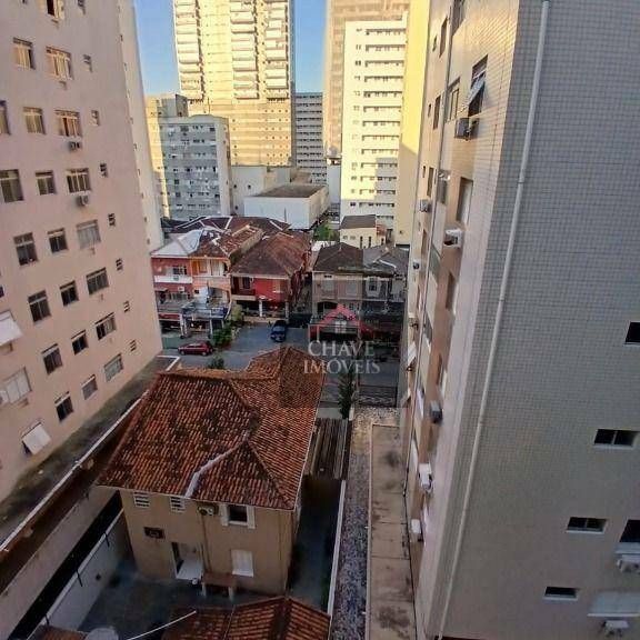 Apartamento com 1 dormitório para alugar, 48 m² por R$ 2.300,02/mês - Gonzaga - Santos/SP - Photo 1