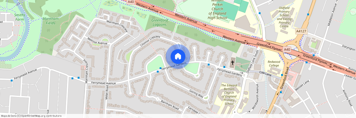 Ferrymead Gardens, Greenford UB6