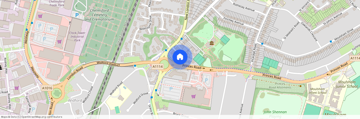 Brooklands Walk, Chelmsford