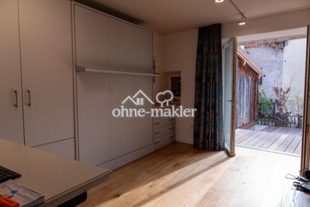 Die Aussergewöhnliche: 2 Zimmer möbliert mit Garten in der Altstadt von Bad Tölz - Photo 2