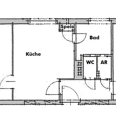 Zentrale 2-Zimmer-Wohnung - Foto 2