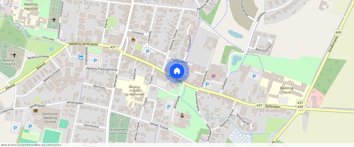 Smedebakken **, 1. mf., Rødding