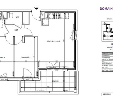 location Appartement T3 DE 61.04m² À COGOLIN - Photo 1