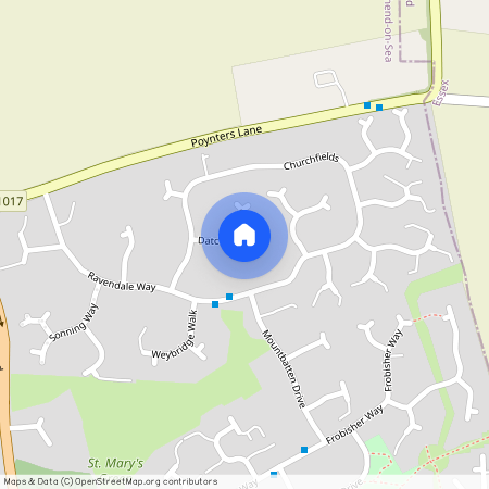 Eton Walk, Shoeburyness, Southend-on-Sea, Essex, SS3