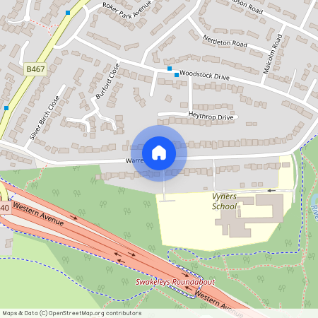 Warren Road, UB10, Uxbridge