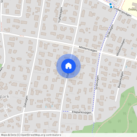 Ellahagsvägen, Täby