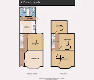 4 bedrooms 2 bathrooms room1 - Photo 3