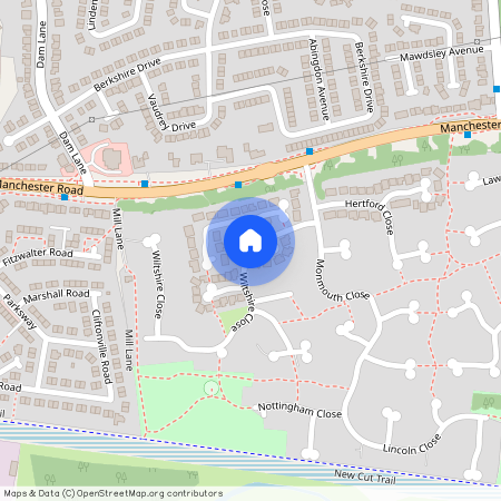 Gloucester Close, Warrington WA1