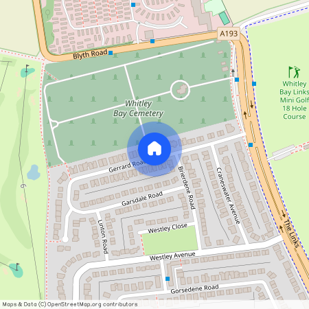 Gerrard Road, Whitley Bay, Tyne and Wear, NE26