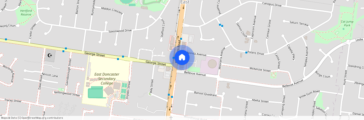 268 Blackburn Rd, Doncaster East VIC 3109澳大利亚, Melbourne, Victoria 3109