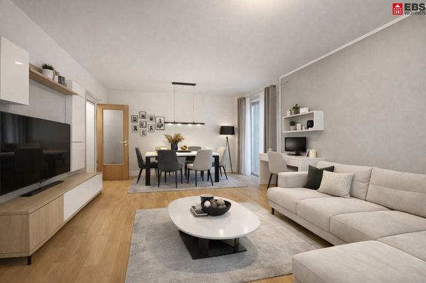 3-Zimmer-Wohnung mit Loggia bester Ruhe-/Grünlage von Enns – Haydnstraße 18 | 3. Stock mit Lift | ab 01.04.2026 - Photo 1