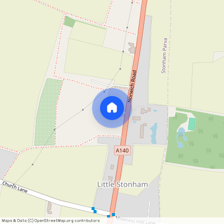 Norwich Road, Little Stonham, Stowmarket