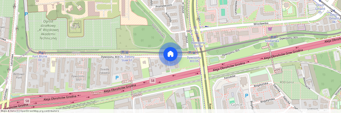 Warszawa, Bemowo, Warszawa, Bemowo, Dywizjonu, 303