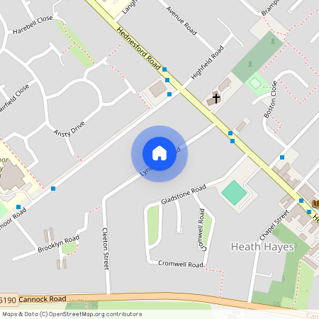 Lyndhurst Road, Cannock, Staffordshire, WS12