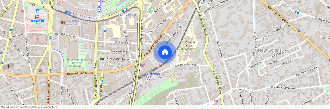 Résidence Le Coralys 21 rue de la Rotonde, 63000, Clermont-Ferrand