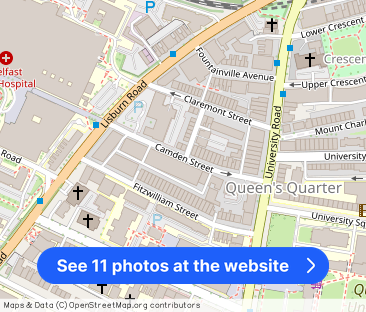 Camden Street, Room 5, All Bills Included, Belfast, BT9 6AU - Photo 1