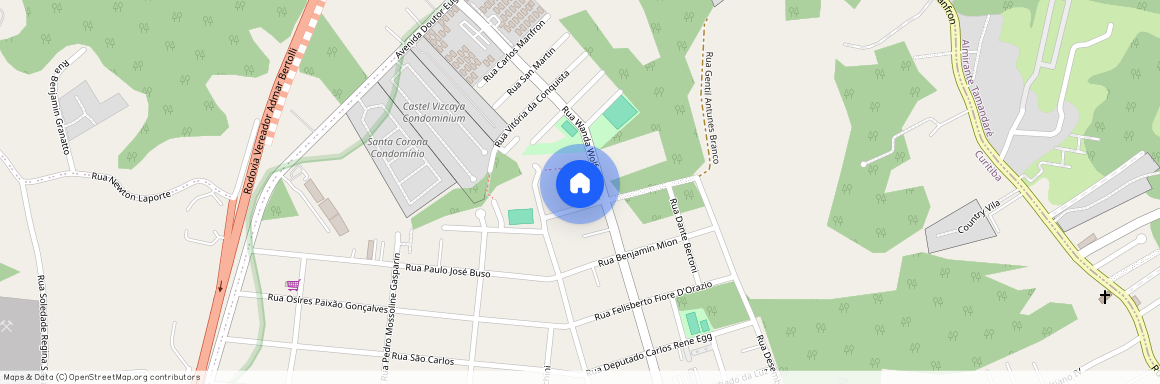 Rua Gentil Antunes Branco, 250 - 82.410-470 - Santa Felicidade - Curitiba