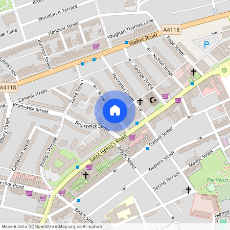 Russell Street, City Centre, Swansea