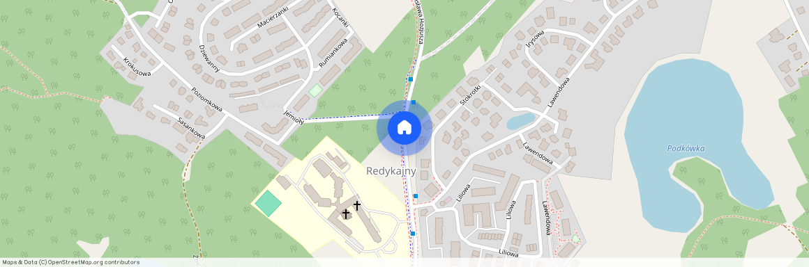 Redykajny, Kardynała Stanisława Hozjusza, Olsztyn