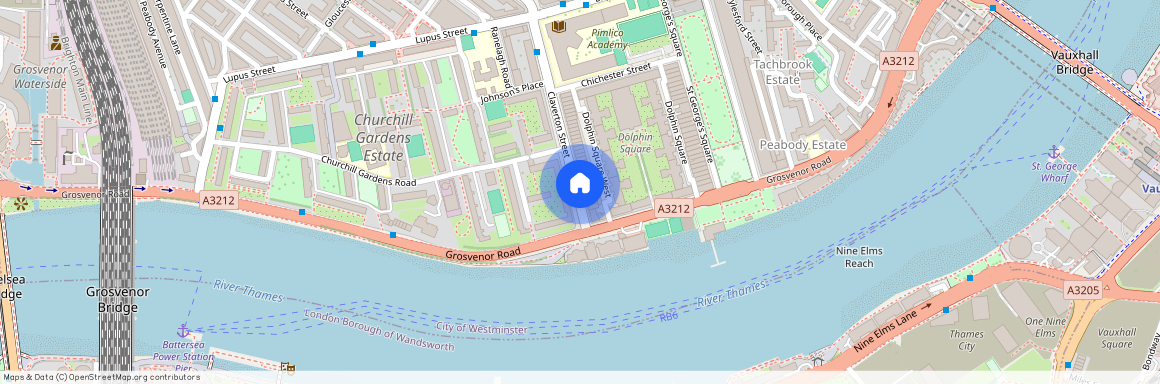 Claverton Street, Pimlico, London, SW1V