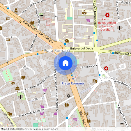 Piața Romană, Bulevardul General Gheorghe Magheru, Cișmigiu, Sector 1, Bucharest, 010337, Romania