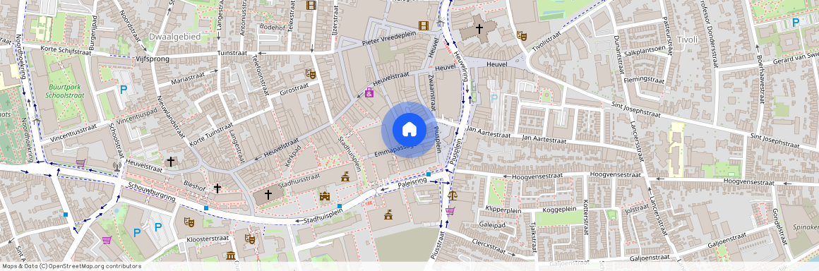 Emmapassage 11-4, Tilburg