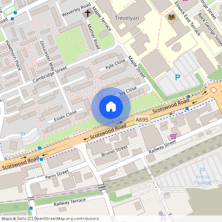 Ivy Close, Cruddas Park, Newcastle upon Tyne, Tyne and Wear, NE4 7DR