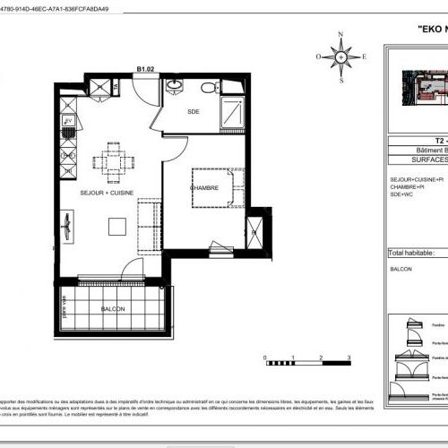 T2 NEUF AVEC BALCON + PARKING - Photo 2