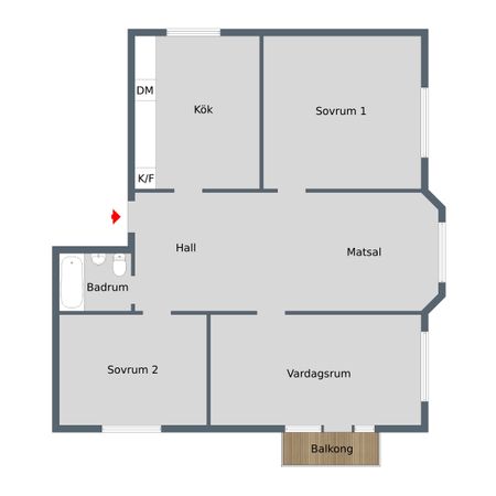 Fleminggatan, Gävle - Foto 4