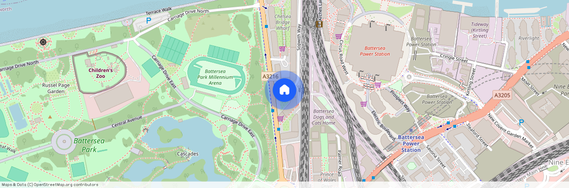 Cascade Court, Chelsea Bridge Vista