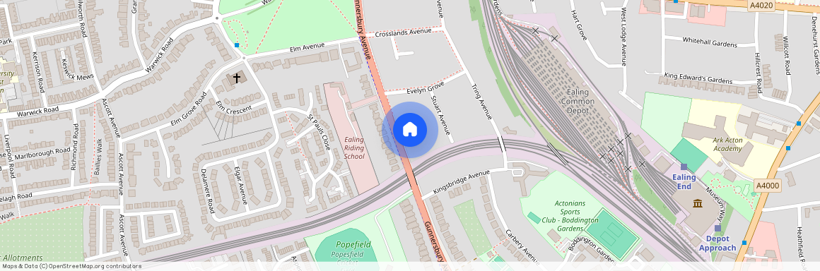 Gunnersbury Avenue London W5, London, W5