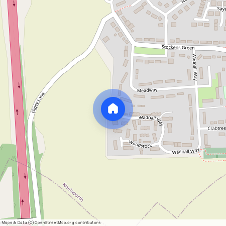 Wadnall Way, Knebworth, Knebworth, SG3