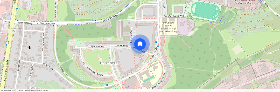 Uns Hüsung 12, 17034 Neubrandenburg