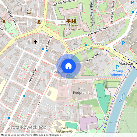 ul. Podpromie, Gen. Grota-Roweckiego, Rzeszów, podkarpackie