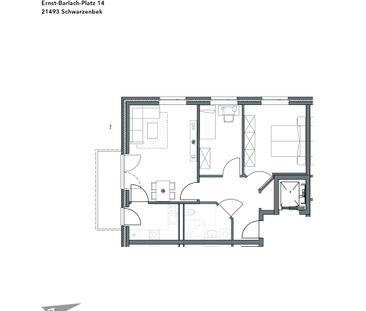 Neuwertige 3-Zi.-Erdgeschosswohnung mit Terrasse in beliebter Wohna... - Foto 3