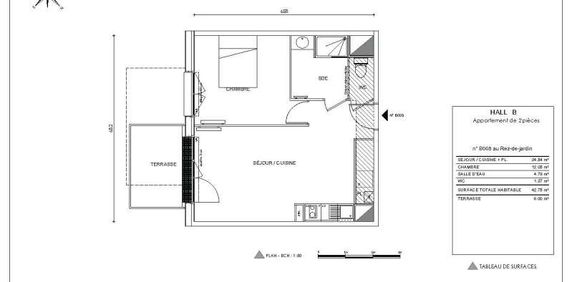 Location Appartement 2 pièces 42m² BRUGUIERES 31150 - Photo 2