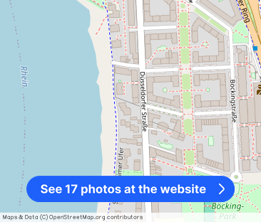 Ruhe in der Stadt: möbli 42m²-Apartment mit Küche, Bad, Flur, direk... - Photo 1