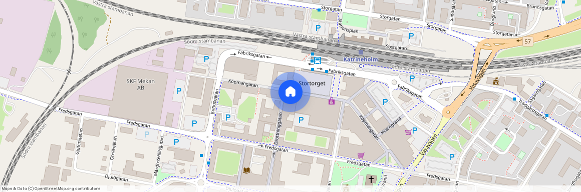 Katrineholm, Södermanland, Drottninggatan 1 B