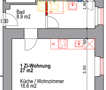 1.5 Zimmerwohnung in St. Gallen - Foto 3