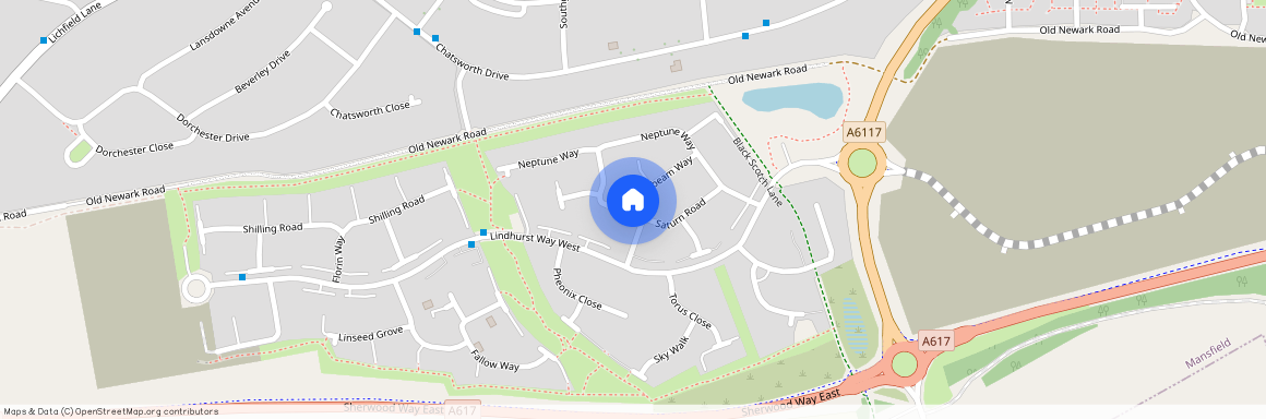 Saturn Road, Berry Hill, Mansfield, Nottinghamshire, NG18 6AY