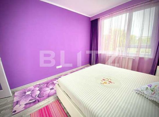 Apartament cu 2 camere, 50 mp, mobilat lux, parcare, zona Piata 1 Mai - Photo 1