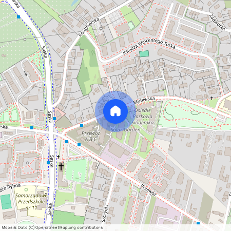 ul. Myśliwska, Płaszów, Podgórze, Kraków, małopolskie