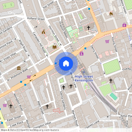 Flat E, Wright's Lane, Kensington And Chelsea, London
