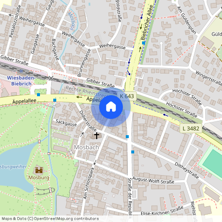 Am Schlosspark 104, 65203 Wiesbaden, Germany