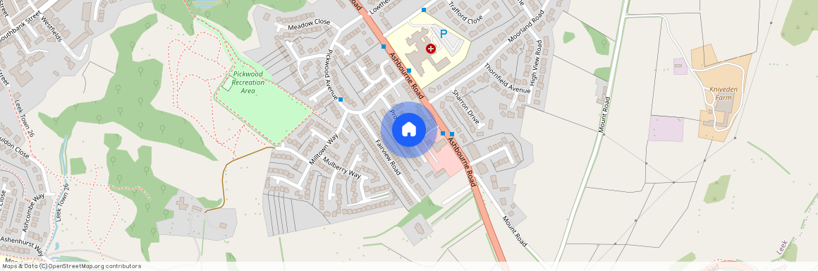 The Lilacs, Prospect Road, Leek