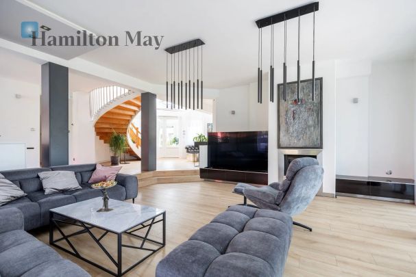 Na wynajem, piękny dom w zabudowie bliźniaczej w prestiżowej dzielnicy Krakowa - Wola Justowska - Photo 1